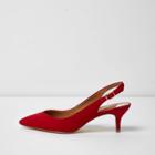 River Island Womens Slingback Kitten Heel Shoes