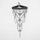 River Island Womens Draped Jewel Choker Necklace