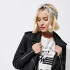 River Island Womens White Paisley Print Bandana