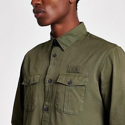 River Island Mens Selected Homme Slim Fit Shirt