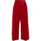 River Island Womens Ring Tie Belt High Waisted Culottes