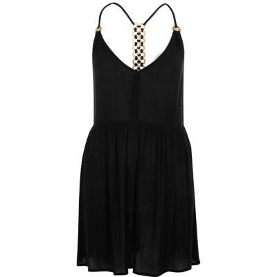 River Island Womens Ring Back Cami Beach Dress