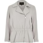 River Island Womens Woven Biker Jacket