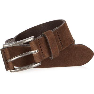 River Island Mens Nubuck Leather Belt