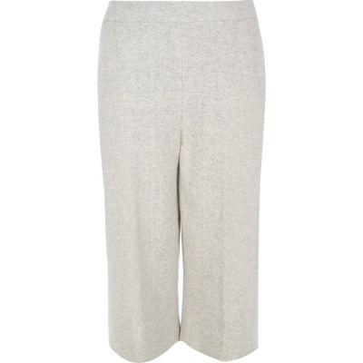 River Island Womens Plus Knit Cropped Pants