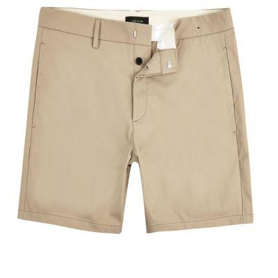 River Island Mens Light Slim Fit Shorts