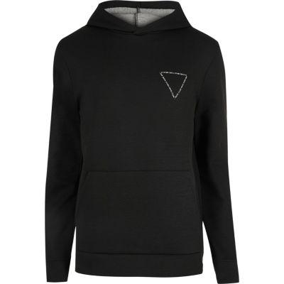 River Island Mens Triangle Print Hoodie