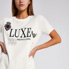 River Island Womens 'luxe' Print Boyfriend Fit T-shirt