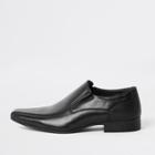 River Island Mens Faux Leather Slip On Shoes