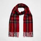 River Island Womens Plaid Check Scarf