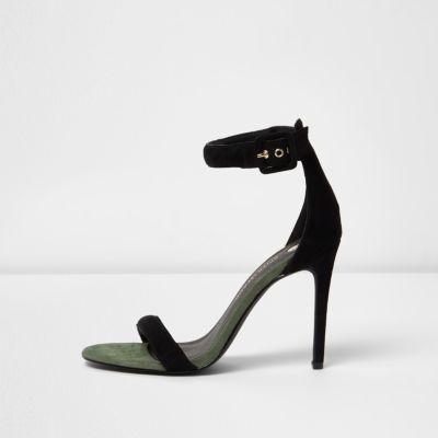 River Island Womens Barely There Buckle Strap Sandals