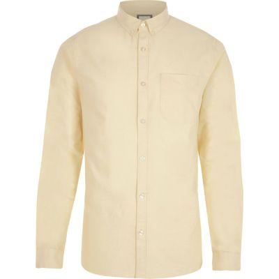 River Island Mens Button-down Casual Oxford Shirt