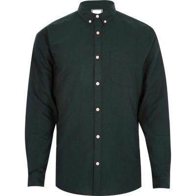 River Island Mens Long Sleeve Button-down Shirt