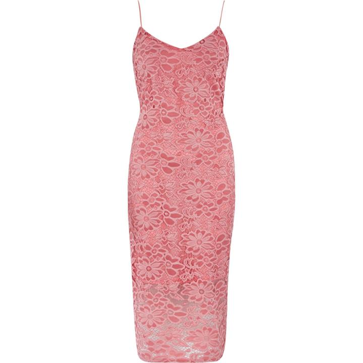 River Island Womens Lace Bodycon Cami Dress