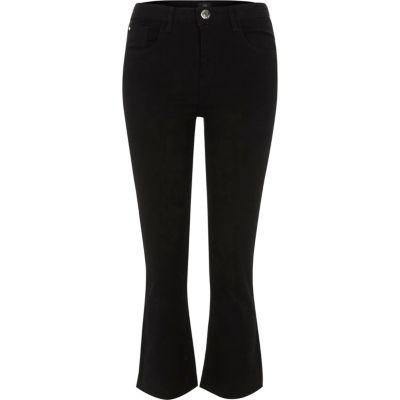 River Island Womens Cropped Flared Jeans