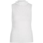 River Island Womens White Fine Knit Roll Neck Top