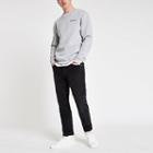 River Island Mens Washed Dean Straight Leg Jeans