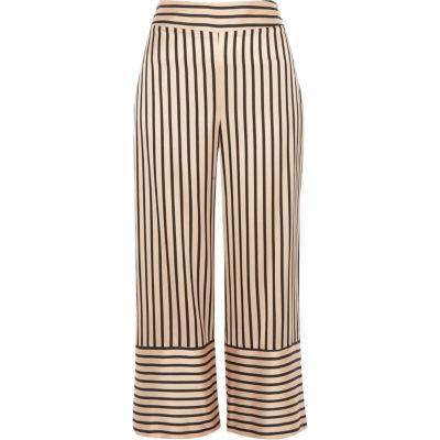 River Island Womens Stripe Wide Leg Culottes