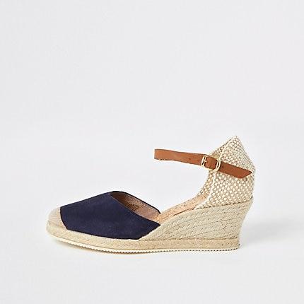 River Island Womens Ravel Espadrille Wedge Sandals