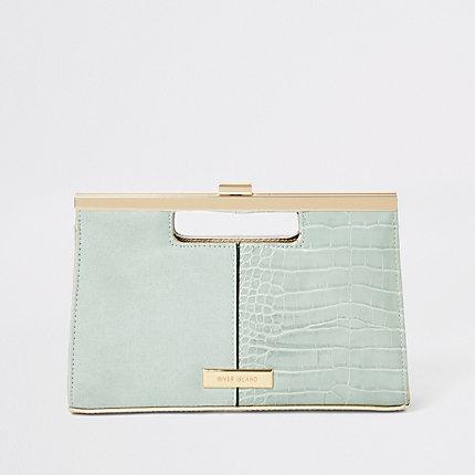 River Island Womens Grab Handle Clutch Bag