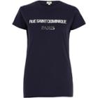 River Island Womens 'dominique' Foil Print Fitted T-shirt