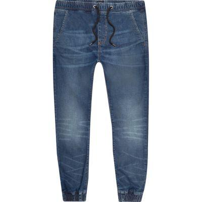 River Island Mens Wash Ryan Jogger Jeans