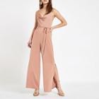 River Island Womens Petite Cowl Neck Jumpsuit