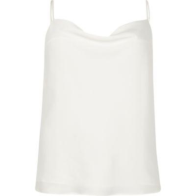 River Island Womens Plus Satin Cowl Neck Cami Top