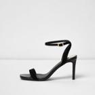 River Island Womens Wide Fit Strappy Barely There Sandals