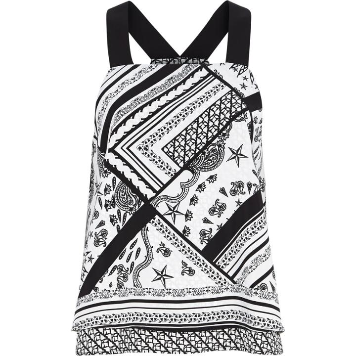River Island Womens Paisley Print Chunky Strap Cami