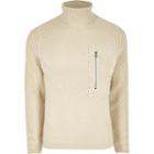 River Island Mens Only And Sons Pocket Roll Neck Jumper