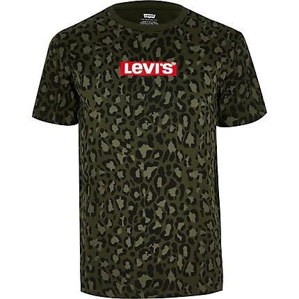 Mens Levi's Camo Logo T-shirt