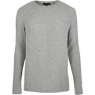 River Island Mens Plain Knitted Sweater
