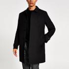 River Island Mens Concealed Button Front Mac