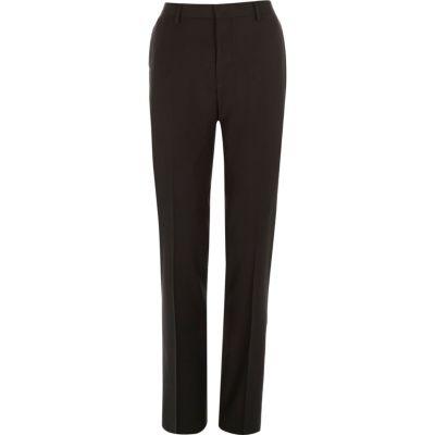River Island Mens Darkest Slim Suit Pants