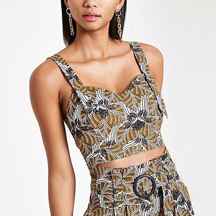 River Island Womens Floral Bralette