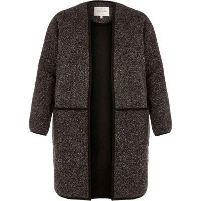 River Island Womens Minimal Tweed Jacket