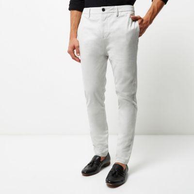 River Island Mens Tapered Chino Pants