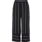 River Island Womens Petite Mixed Stripe Cropped Pants