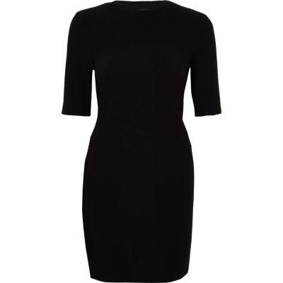 River Island Womens Brushed Rib Bodycon Dress