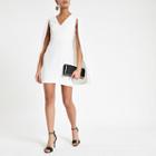 River Island Womens Bodycon Cape Sleeve Mini Dress