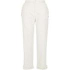 River Island Womens Polka Dot Frill Hem Cropped Pants