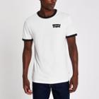 Mens Levi's White Contrast Logo Crew Neck T-shirt