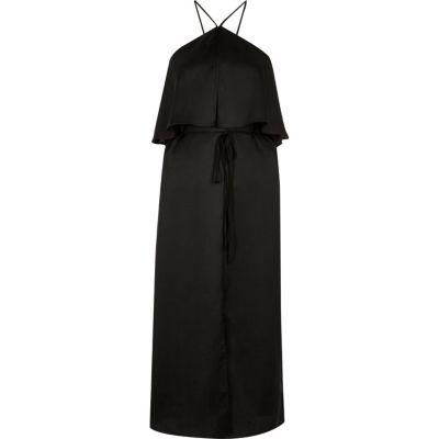 River Island Womens High Neck Slip Dress