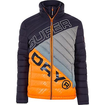 River Island Mens Superdry Quilted Jacket