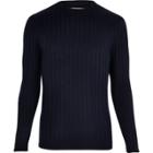 River Island Mens Chunky Ribbed Muscle Fit Top