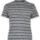 River Island Womens Retro Stripe Fitted Top