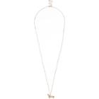 River Island Womens Gold Tone Animal Pendant Necklace