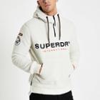 River Island Mens Superdry Half Zip Hooded Sweater