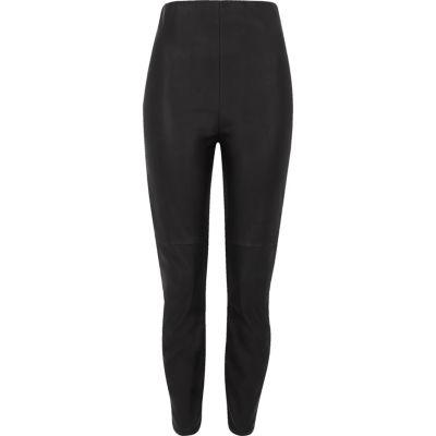 River Island Womens Faux Leather Skinny Pants